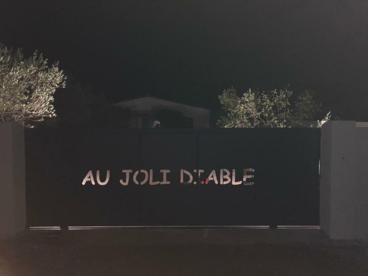 au joli diable Villa Saint-Jean-de-Fos Bagian luar foto