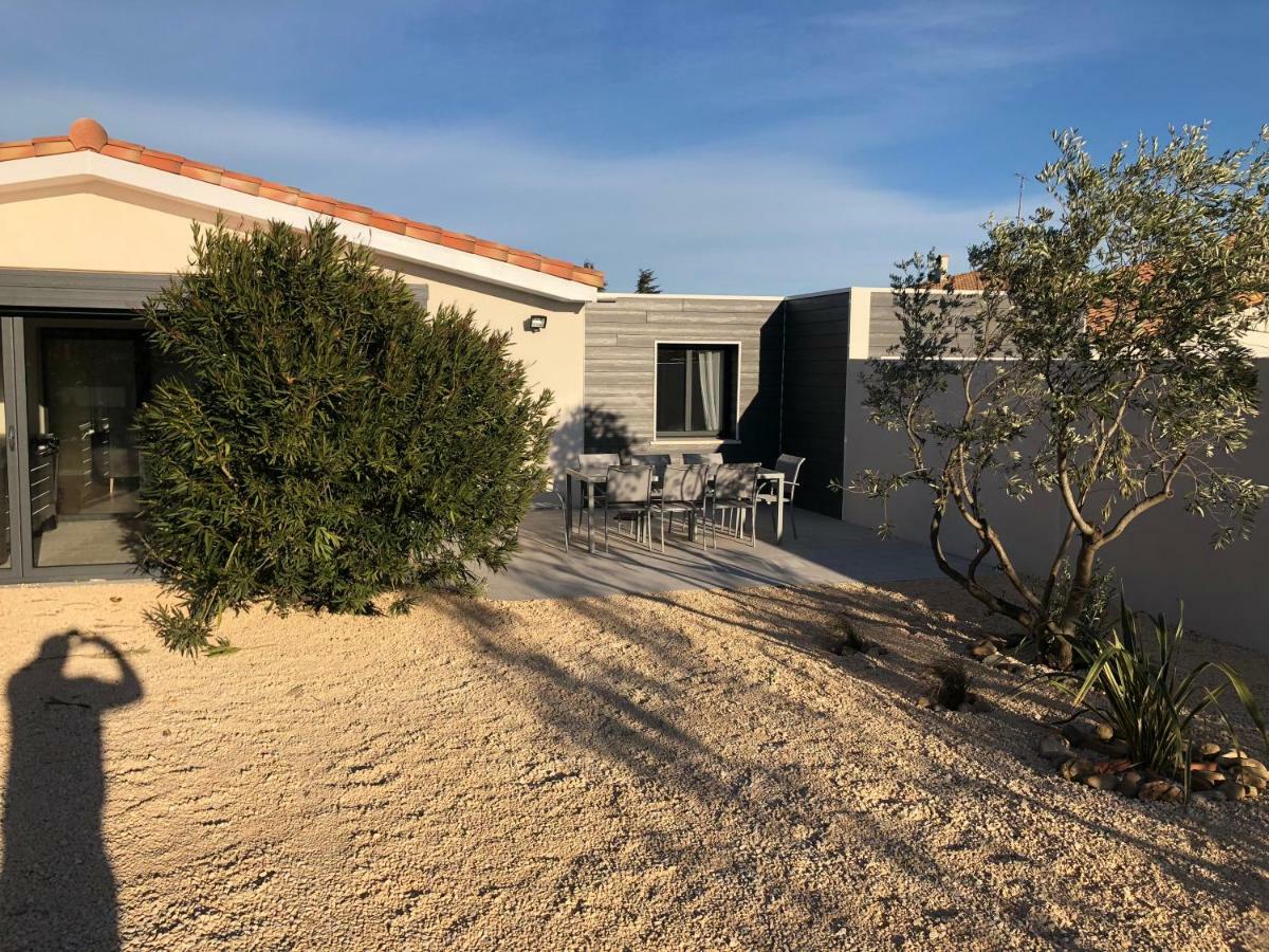 au joli diable Villa Saint-Jean-de-Fos Bagian luar foto